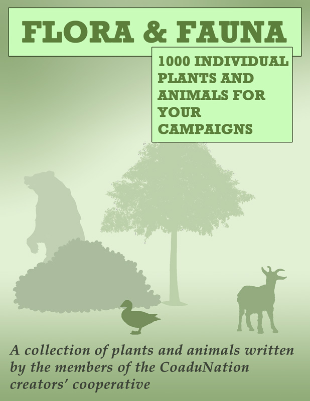 Flora & Fauna, 1000 Individual Plants and Animals for your Campaigns